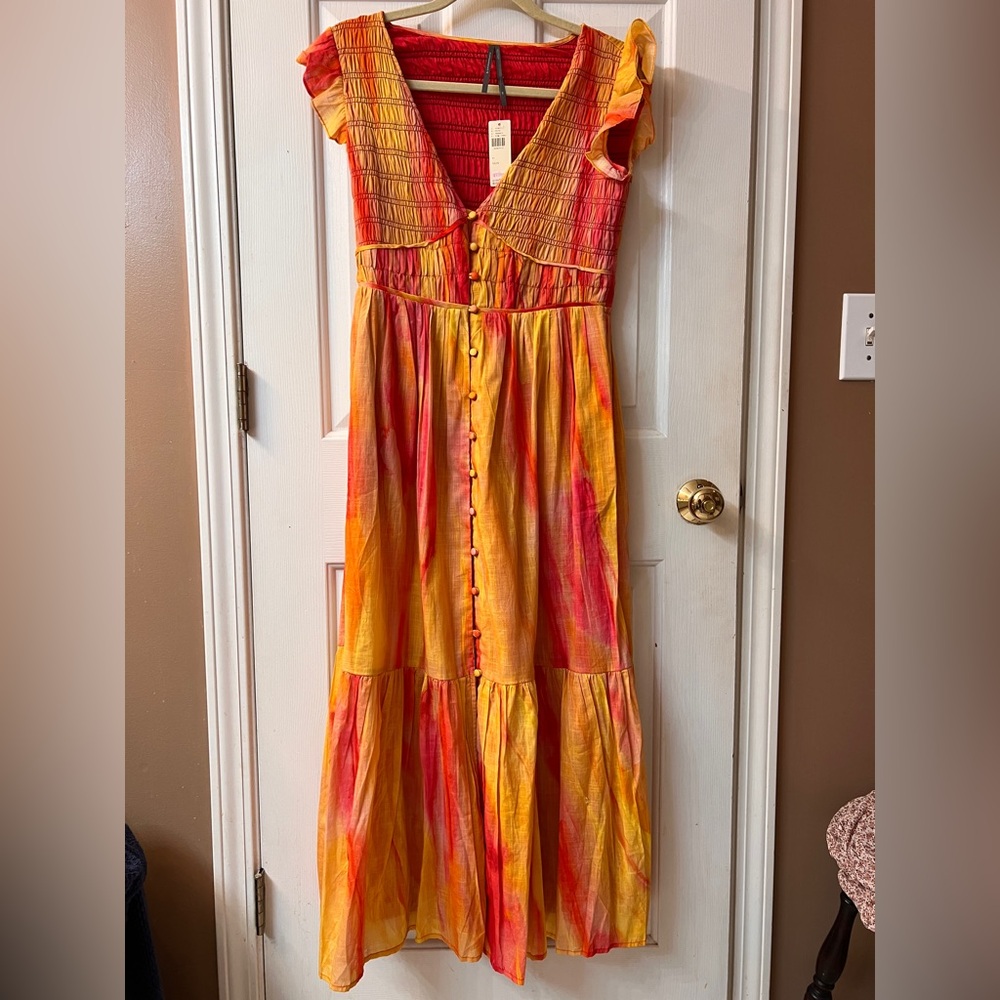 New with Tag. . Anthropologie Midi Peregine Dress.
XS